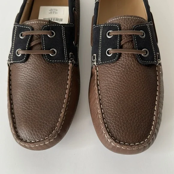 Zara Men's Brown and Black Loafers